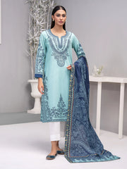 2 Piece Khaddar Suit-Printed(Unstitched)