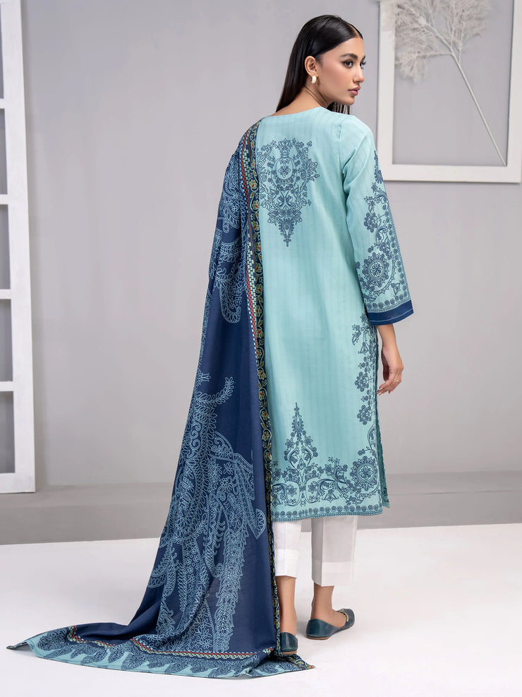 2 Piece Khaddar Suit-Printed(Unstitched)