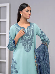 2 Piece Khaddar Suit-Printed(Unstitched)