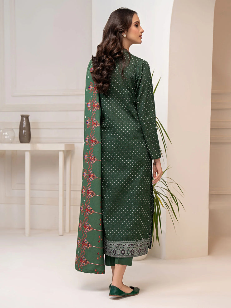 3 Piece Khaddar Suit-Printed (Unstitched)