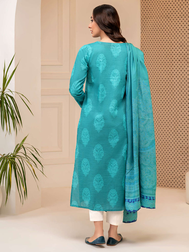 2 Piece Khaddar Suit-Printed (Unstitched)